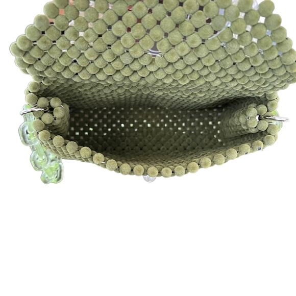 8 Other Reasons Bead Bag in Green - Picture 5 of 9